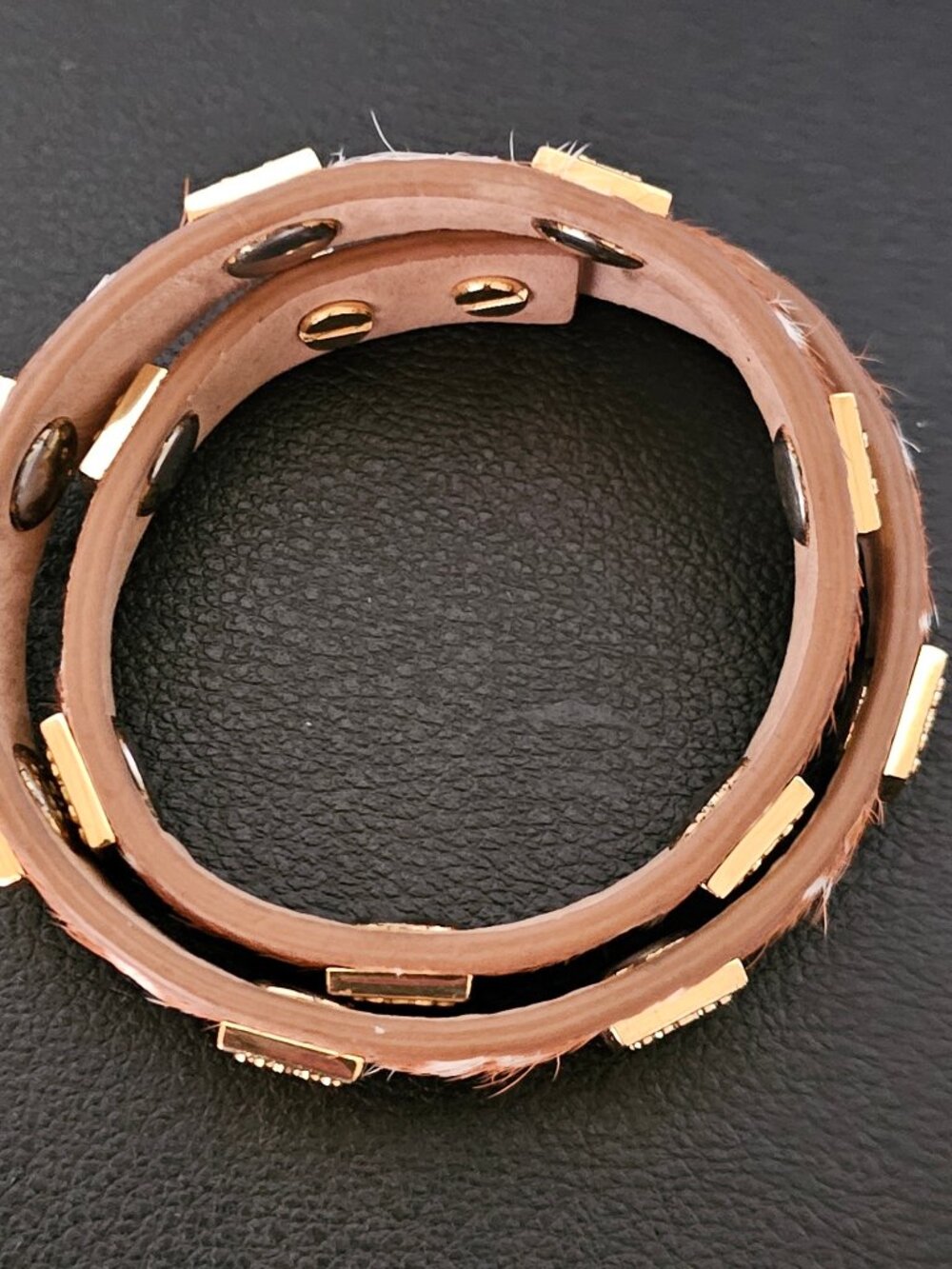 Rustic Cuff Double Wrap - Picture 3 of 3